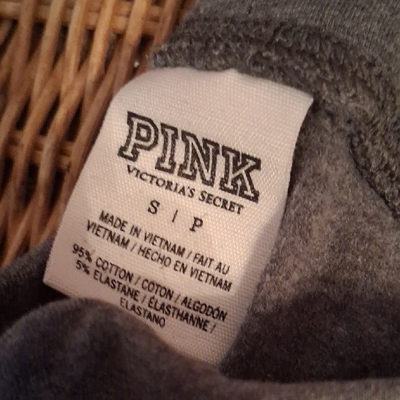 VS PINK Gray Lounge Pants Size Small/ Petite - Picture 2 of 6